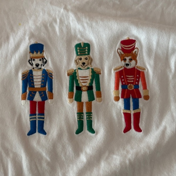 Janie and Jack White Long Sleeve Shirt with Toy Soldier Print - Picture 2 of 3